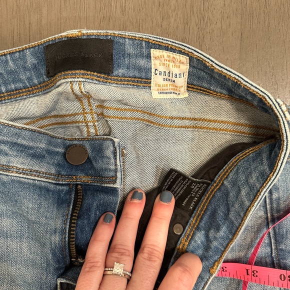 Buckle Black No 53 Skinny Ankle Crop Jeans size 24 - Picture 4 of 8